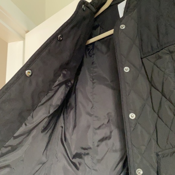 Frame Unisex Black Quilted Jacket! - Picture 3 of 7
